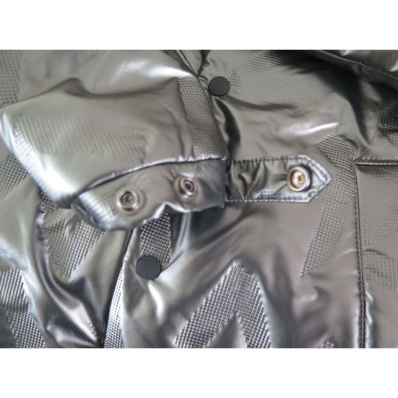 DKNY Men's Sz S Gray Signature Pewter Wind Resistant/Rain Repellent Jacket $165 - Picture 10 of 11